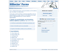 Tablet Screenshot of forms.med.br